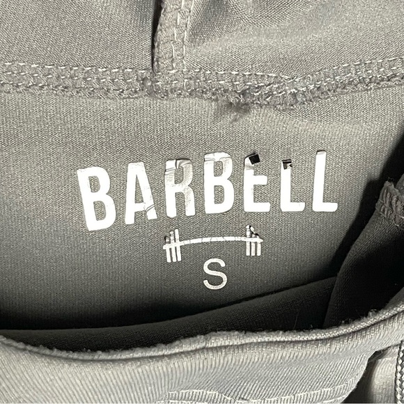 Barbell Apparel Men’s Gray Hooded Workout Sweatshirt - Picture 5 of 9